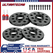 Set 4 Wheel Spacers 5x100 5x112 15MM & 20MM 57.1 mm w/ stud For Audi VolksWagen picture