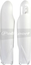 Polisport Front Fork Guards Plastic White YZ125 YZ250 X 15-22 YZ250F 450F 10-22 picture