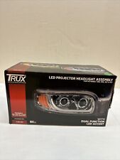 Trux TLED-H111 Led Projector Headlight Assembly, Chrome, Rh, For Peterbilt 389 picture