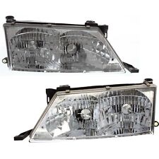 Headlights Headlamps Left & Right Pair Set NEW for 98-99 Toyota Avalon picture