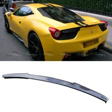 Carbon Fiber For 2010-2015 Ferrari 458 Italia Vorsteiner Style Rear Spoiler Wing picture