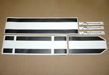 Stripes for Lamborghini Gallardo coupe Performante style graphics satin black picture