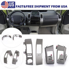 4X Center Inner A/C Dash Air Vent Panel Cover Trim For 2004-2009 Toyota Prius US picture
