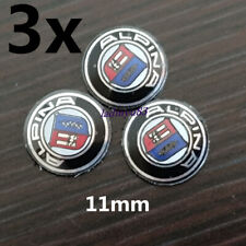 3X 11MM Key Decals Car Remote Control Key Center Badge Sticker for ALPINA B5 B7 picture