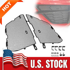 Front Grill Covers Radiator Guards For Corvette C8 Z51 Stingray 2020 21 22 2023 picture