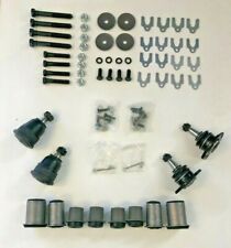 92pc Control Arm Restoration Kit Bolts Ball Joints OVAL LOWER Bushings 64-72 A picture