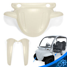 Beige Front Hood & Mud Guard Set For 1999-2012 GEM Cars Factory Style picture
