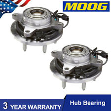 2pcs MOOG Front Wheel Bearing Hub Assembly For 2009 2010 Ford F-150 4WD w/ABS picture