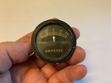 Vintage Antique Ampere Meter From Ford Car Black Paint Over Copper AMPs picture