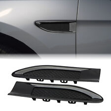 Glossy Black Front Fender Side Vent Cover Trim For Ford Taurus Police 2013-2019 picture