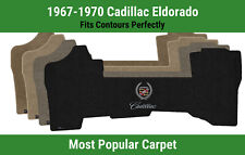 Lloyd Ultimat Front Mat for '67-70 Eldorado w/Cadillac Crest 2 Silver on Black picture
