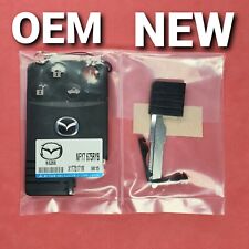 New OEM Mazda Smart Card Key 4B Trunk BGBX1T458SKE11A01 Key with Chip picture