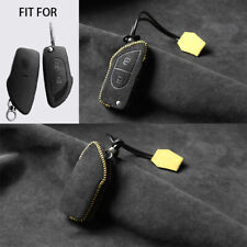 Suede Leather Remote Key Bag Case Cover Fob For Lamborghini Murcielago Gallardo picture