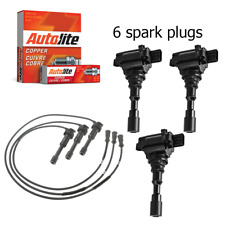 Ignition Coil, Wireset & Autolite Platinum Spark Plug for Kia Sorento UF431 picture