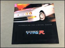 1997 Acura Integra Type-R Original BIG Car Sales Brochure Catalog - Rare Race picture