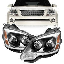 For 2007-2012 GMC Acadia Headlights Headlamps Halogen Projector Left+Right Set picture
