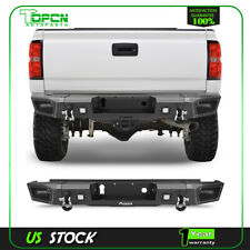 For 2015-2019 Chevrolet Silverado 2500 HD & 3500 HD Rear Bumper with 4 LEDS picture