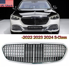 Chrome Front Grille w/ACC Grill For Mercedes W223 S Class S450L S580 S500 2022+ picture