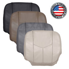 2003- 2007 Chevy Avalanche Silverado Front Bottom Leather Replacement Seat Cover picture