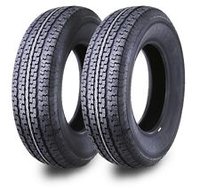 2PC ST205/75R15 Trailer Tires FREE COUNTRY 10PR Radial Heavy Duty 205 75 15 LRE picture