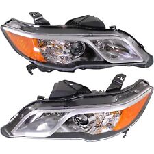 Headlight Set For 2013 2014 2015 2016 Acura RDX Left and Right With Bulb 2Pc picture