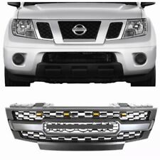 Front Grille For 2009-2016 Nissan Frontier Grill W/ Emblem and LED Lights picture