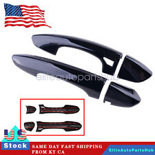 For Ford Mustang 2015-2021 Bright black door handle decorative cov suitable New picture