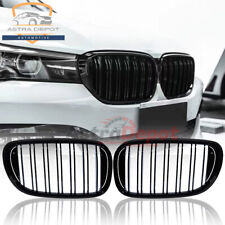 2X Gloss Black Front Kidney Grille for 2016-2018 BMW G11 G12 7-Series 740i 750i picture