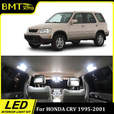 8x White LED Interior Lighting Blubs License plate For HONDA CRV CR-V 1995-2001 picture