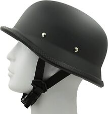 German Novelty Flat Black Helmet With Q-Release(S to 2XL) picture