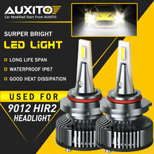 AUXITO 9012 HIR2 LED Headlight Bulb 16000LM High Low Beam Cool White CANBUS EOA picture
