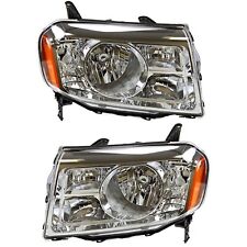 Headlight Set For 2009-2011 Honda Pilot Touring EX EX-L LX Left and Right 2Pc picture