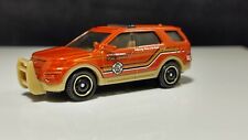 MATCHBOX 2016 FORD INTERCEPTOR UTILITY RESCUE SUV Fire Chief picture