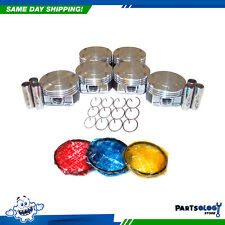DNJ PRK4190 Piston and Ring Kit Set For 96-08 Ford Escape Mariner 3.0L DOHC picture