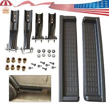 Fit Jeep Wrangler TJ & Unlimited 97-06 Pair Side Step Nerf Bar Running Board USA picture