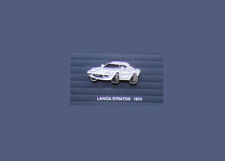 LANCIA STRATOS 1974 70's LAPEL JACKET PIN Badge Classic VINTAGE CAR RALLYE picture
