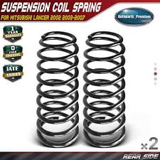 2x Rear Left & Right Coil Springs for Mitsubishi Lancer 2002-2007 L4 2.0L 2.4L picture