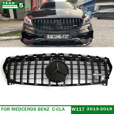 Black GTR Style Grille W/3D Star For Mercede Benz W117 CLA250 CLA200 2013-2019  picture