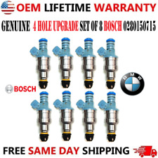 BOSCH 4 Hole Upgrade Fuel Injectors for 1995, 1996, 1997 BMW 850ci 5.4L V12 picture