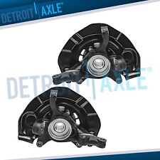 FWD Front Steering Knuckles +Wheel Hub Bearings for 2004 2005-2010 Toyota Sienna picture