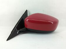 2009-2013 Infiniti G37 Driver Left Side View Power Door Mirror Red G2ZQ4 picture