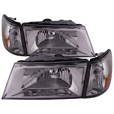 Headlights And Side Marker (4Pc Set) w/Performance Lens For 03-04 Grand Marquis picture