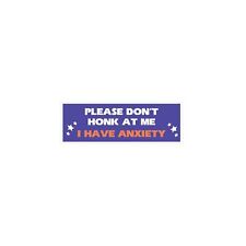 CVHoming Sticker, Don't Honk Anxiety Bumper Sticker, Meme Icon Stickers, Sticker picture