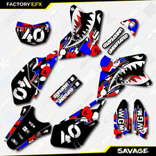 Red White Blue USA Savage Racing Graphics Kit fit Suzuki Drz400 Drz 400 Drz400sm picture