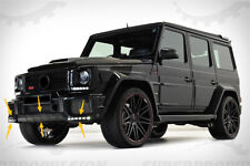 BRABUS Style Front Lip Spoiler LED For G-Wagon G63 G65 AMG Body Kit Lower APRON picture