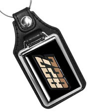Compatible With 1980 Camaro Z28 Tri Color Design Faux Leather Key Ring Gift picture