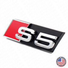 Audi S5 Front Grille Bumper Radiator Lettering Emblem Badge Logo Sport Chrome picture