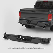 Black Rear Bumper Corner Step For 2009-2018 Ram 1500 Dual Exhaust w/o Sensor picture