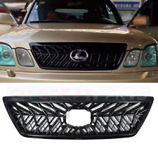 For Toyota Lexus LX470 2003-2007 Front Bumper Radiator Grille Grill ABS Black picture