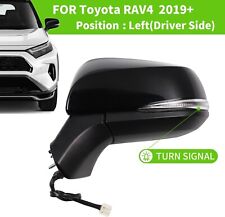 Car Side Mirror for 2019-2023 Toyota RAV4 With BSM Left Power Heated Turn Lamp picture